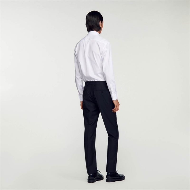 Sandro Tuxedo trousers Black | SN-SDO65364