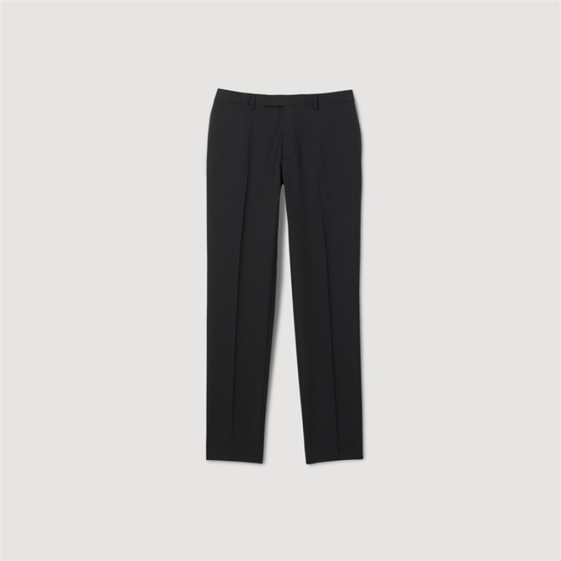 Sandro Tuxedo trousers Black | SN-SDO65364