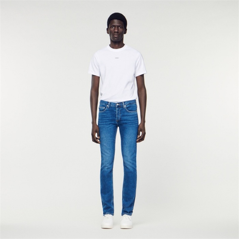 Sandro Washed jeans - Slim cut Blue Vintage - Denim | SN-SDO65390