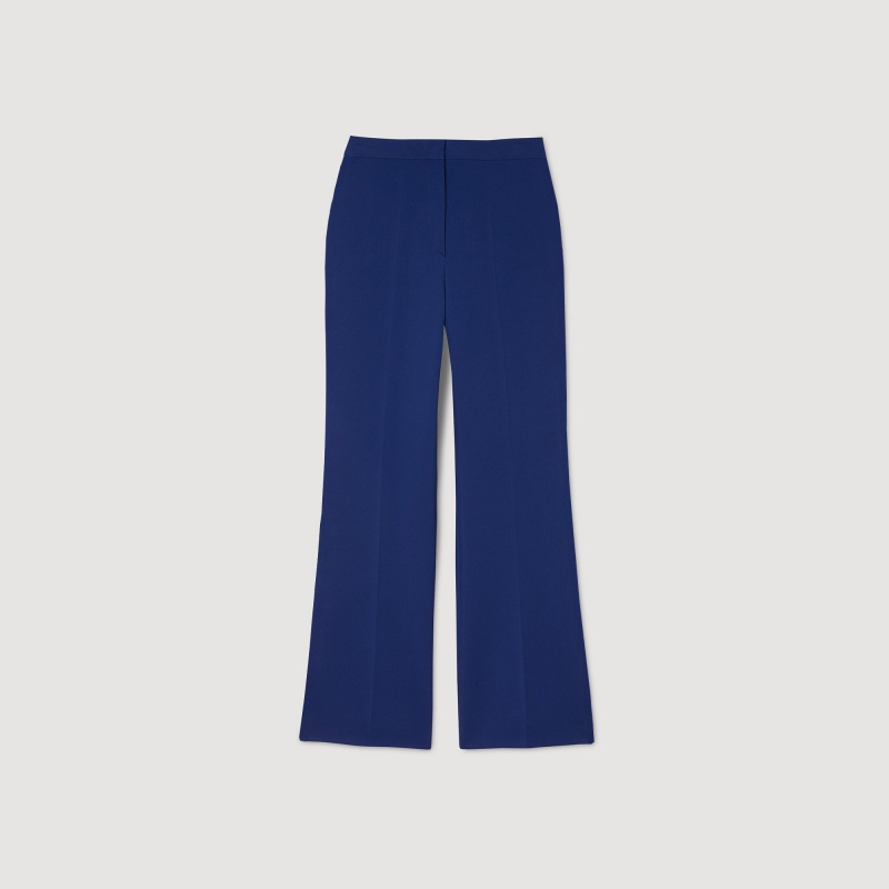 Sandro Wide leg pants Blue | SN-SDO64770