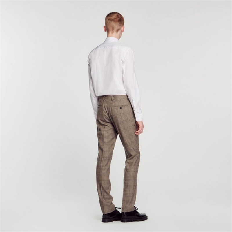 Sandro Wool suit pants Grey | SN-SDO65233