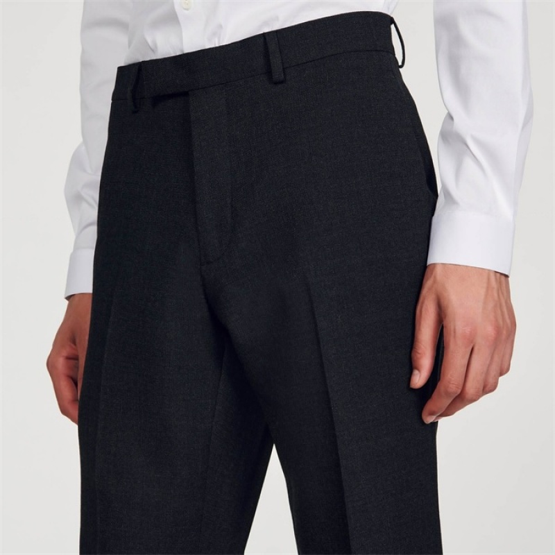 Sandro Wool suit trousers Dark Grey | SN-SDO65205