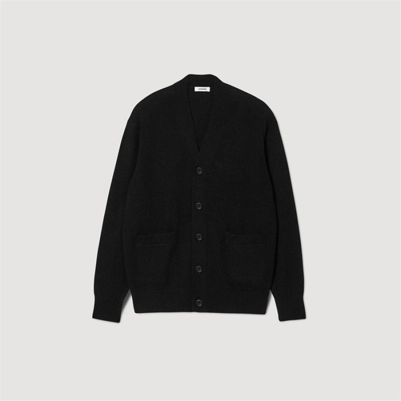 Sandro Yak cardigan Black | SN-SDO65280