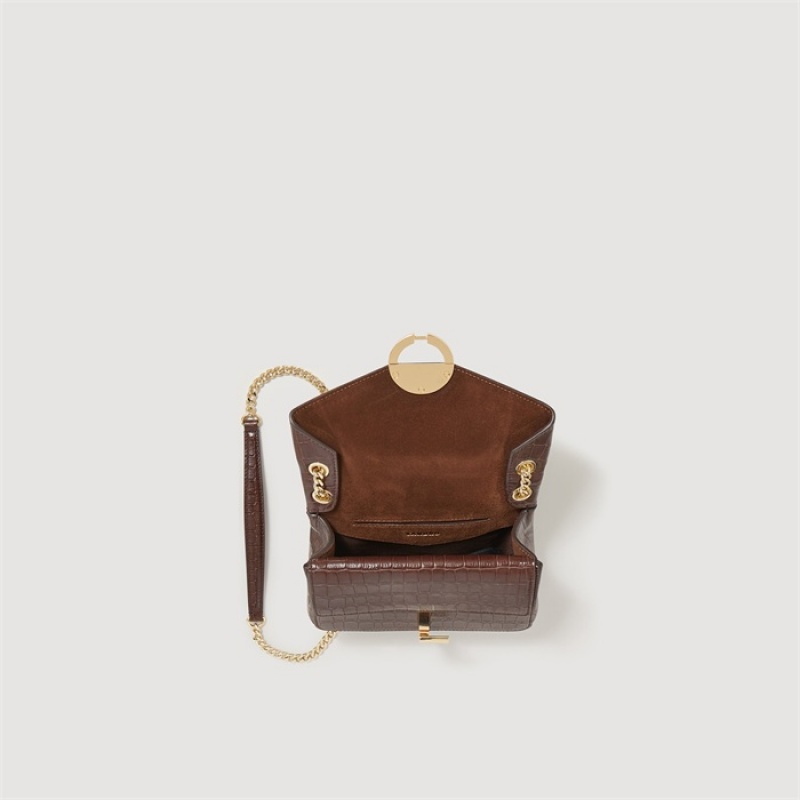 Sandro Yza bag, small model Brown | SN-SDO64867