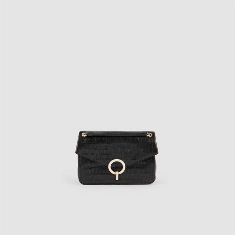 Sandro  Yza bag Black | SN-SDO64866